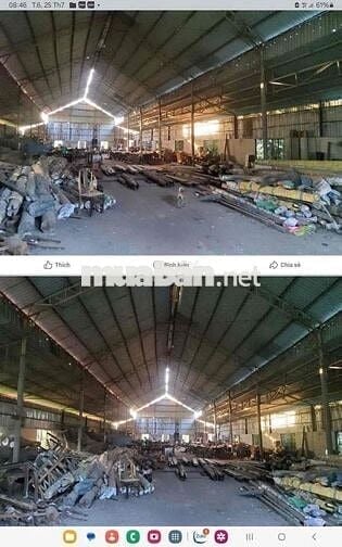 CHO THUÊ KHO AN ĐIỀN BẾN CÁT BÌNH DƯƠNG   💥💥 DT : 1000m2 ĐƯỜNG LỚN XE