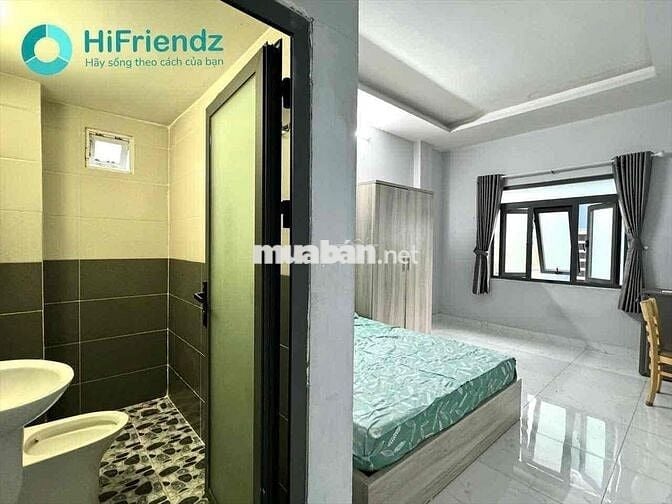 Cho thuê phòng xinh ngay chân cầu chữ Y đầy đủ tiện nghi rộng hơn 22m2
