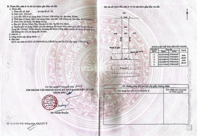 Bán đất mặt tiền Tỉnh Lộ 7 ngang 10 mét full thổ cư giá chỉ 430tr mét 