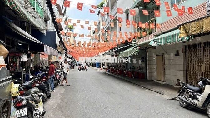 CHỈ 7.6TỶ, 41M2, 4 TẦNG BTCT, TRẦN PHÚ-QUẬN 5, CV ĐẠI THẾ GIỚI, SÁT MT