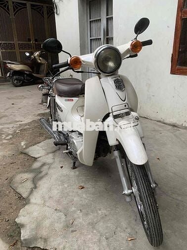 Xe Cub 50cc Halim màu trắng