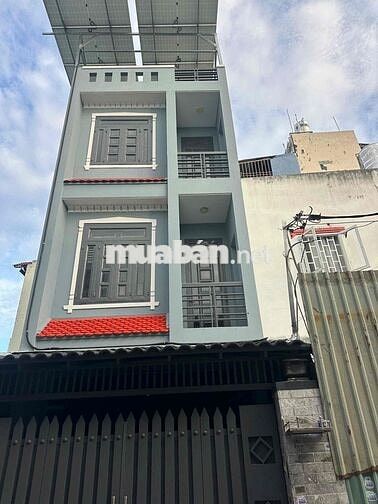 ✅NHÀ MỚI [ 4x 16] 2 lầu 4PN,3WC,hem 6m thông,khu đường Gò Xoài ✅