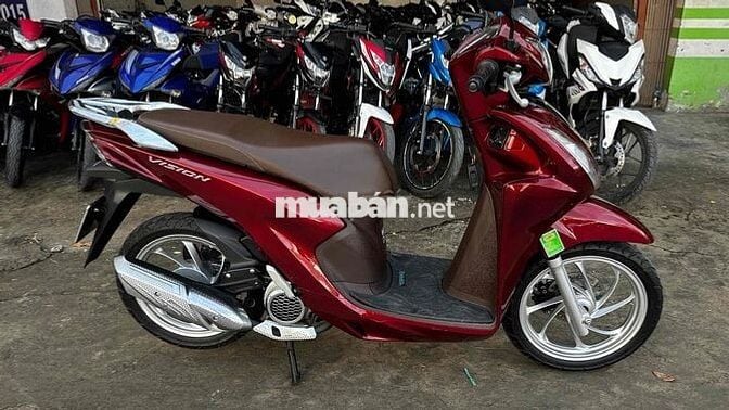 Honda Vision 2022 đỏ đen ( hỗ trợ góp )