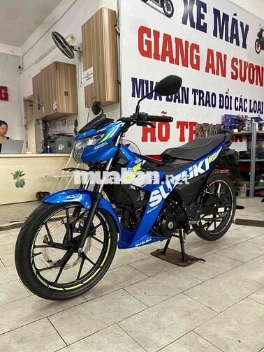 Suzuki Satria 150 đk 2020 màu xanh gp BSTP