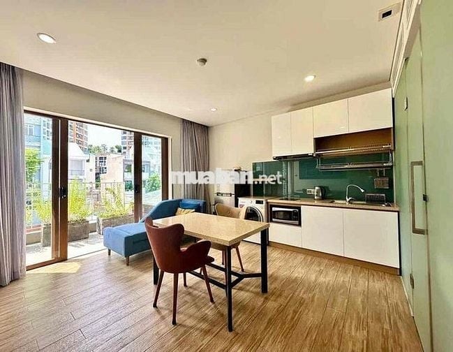 CĂN HỘ 1 PHÒNG NGỦ TÁCH BẾP FULL NỘI THẤT, BAN CÔNG NGAY TRUNG TÂM Q10