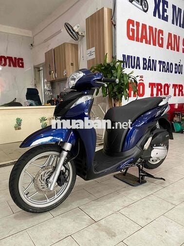 Honda Sh mode 125 đk 2017 màu xanh đen BSTP