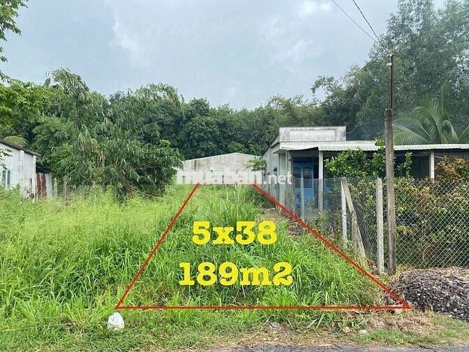 Đất TC 189m2 MT KD, Xây Trọ, Đối Diện KCN Trảng Bàng, SHR, hỗ trợ NH