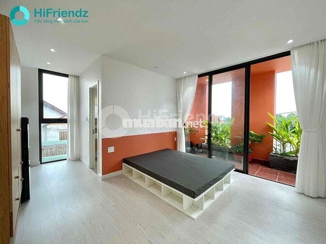 CHO THUÊ CHDV FULL NỘI THẤT BAN CỘNG RỘNG THOÁNG TÔNG ĐỎ CHO NUÔI PET