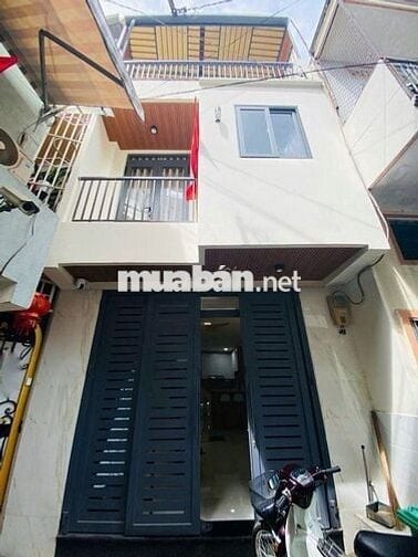 Nhà hẻm xe hơi 100m2, 2 phòng ngủ đường Nơ Trang Long, Bình Thạnh