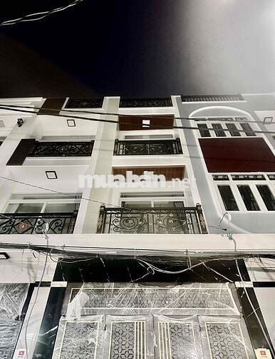 🏡Nhà mới Võ Văn Kiệt đường 6M - 4 Tầng BTCT - 2 PN lớn - Hoàn công đủ