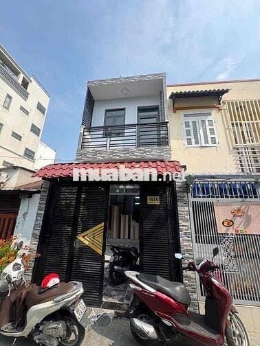 Nhà 2 lầu mặt tiềm hẻm lớn Hậu Giang Q6 51.4m2 ( 3.5m x 15m)