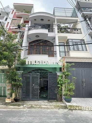 Nhà dt80m2 đúc 2 lầu 4pn hẻm 7m Lũy Bán Bích, Q . Tân Phú