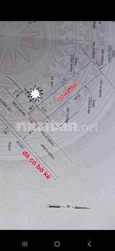 Bán 137m2 thổ, đường S7, hẻm 7m, gần Vạn Phúc, Hiệp B Phước, Thủ Đúc