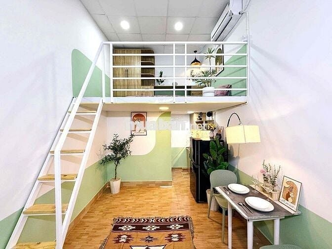 CHUNG CƯ MINI GÁC CAO FULL NỘI THẤT - GẦN CẦU VƯỢT TL10, KCN TÂN TẠO