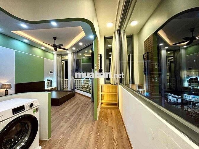 1 PHÒNG NGỦ FULL NỘI THẤT MÁY GIẶT RIÊNG NGAY NGUYỄN VĂN QUÁ -CHỢ CẦU