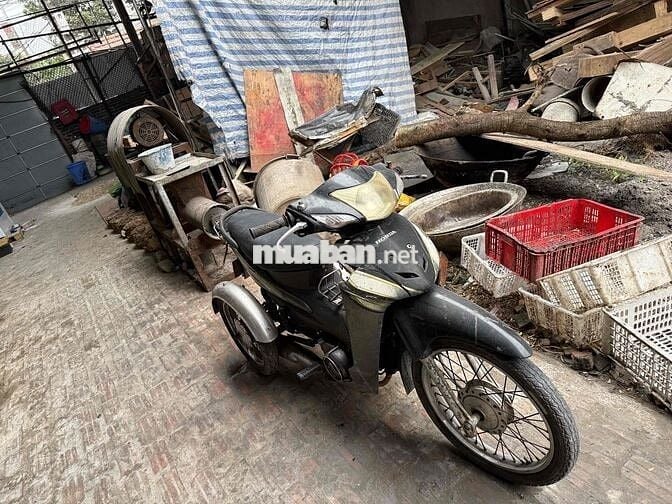 Xe máy ba bánh Honda Wave S Đen