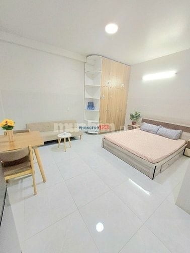 Cho thuê nhà NC 5m*9m, 1 trệt 1 lầu, 6tr/th, 3PN,sân rộng đậu xe ,TL15