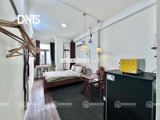 Studio ban công ~35m2 full nội thất. Chợ Tân Định, Nam Kỳ Khởi Nghĩa