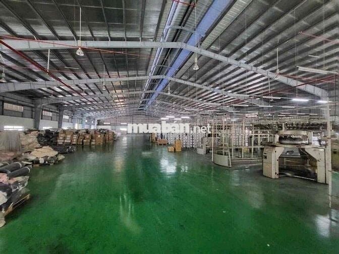 cho thuê kho xưởng  6000m2 đạt chuẩn ISO