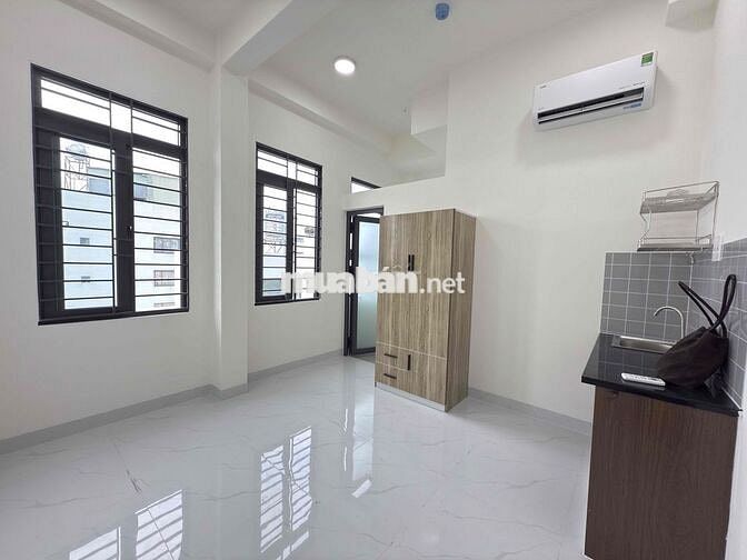 STUDIO CÓ TỦ LẠNH, MÁY LẠNH, TỦ QUẨN ÁO MỚI 100%_Vườn Lài Q12