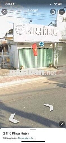 Mặt bằng kinh doanh gần chợ Đường Thủ khoa Huân