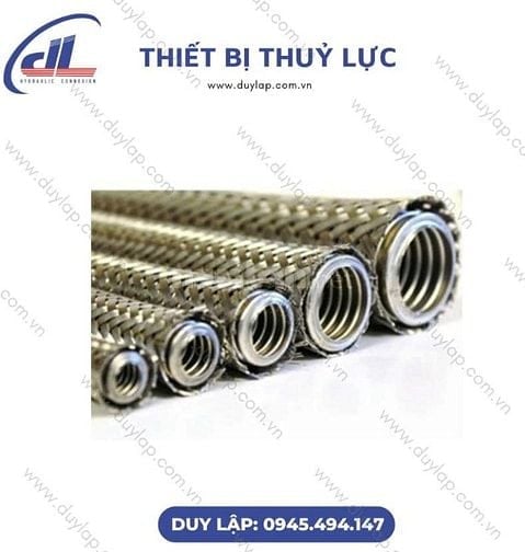 Ống mềm inox ruột gà sử dụng trong nhiều lĩnh vực