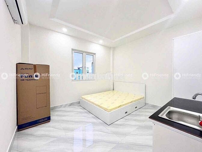 Studio Full Nội Thất - Cửa Sổ Thoáng Cách Aeon Bình Tân 10-15P Đi Xe
