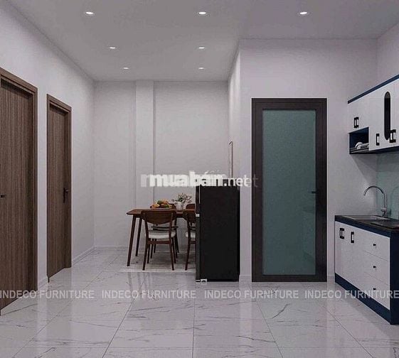 Cho thuê 2 phòng ngủ liền kề mới xây full nội thất Quận 12 kế Gò Vấp