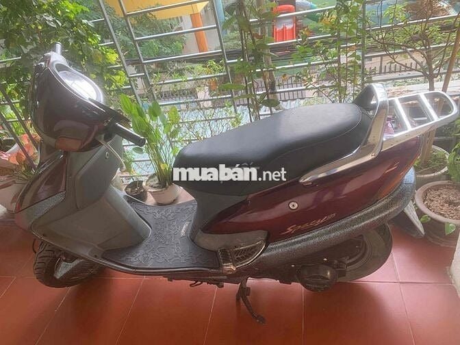 Honda Spacy 125 Đỏ mận