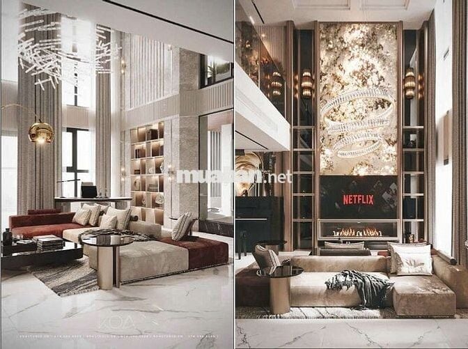 cần bán Penthouse 5PN- căn góc -269m2-full NT luxury-Chỉ 12ty3