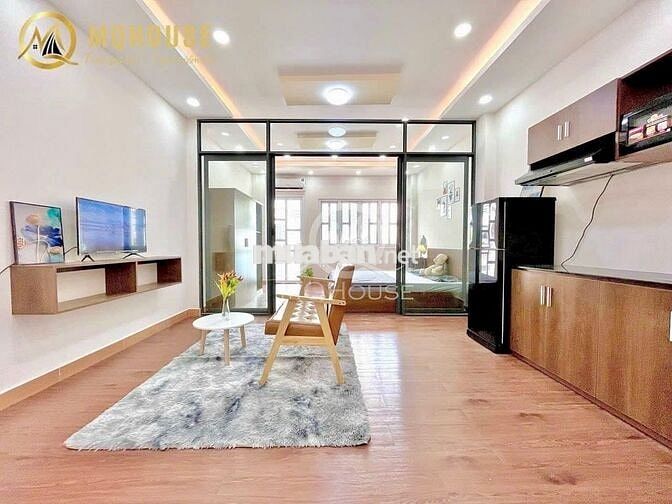 Căn hộ 1PN(50m2)  ban công full nội thất _ Cách mạng Tháng Tám Q10