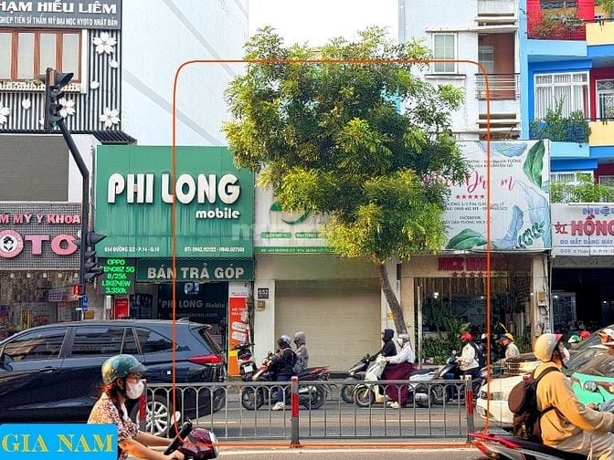 BÁN NHÀ 2 MẶT TIỀN TRƯỚC VÀ SAU : 652 ĐƯỜNG 3/2 - P. 14 - Q. 10 - HCM