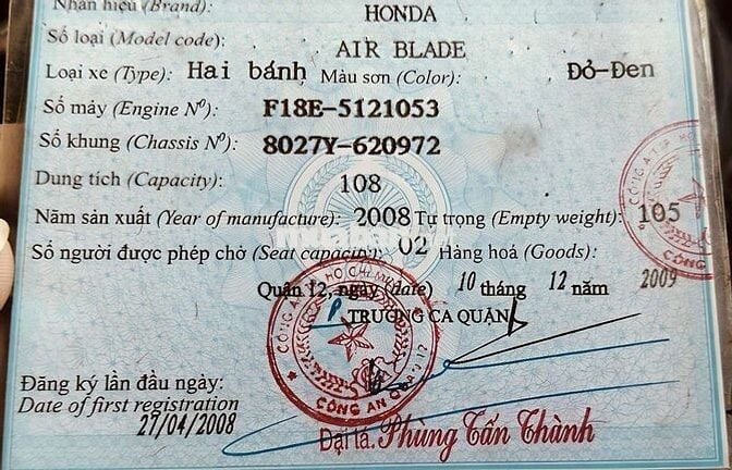 Xe bs TP HCM cần bán gấp