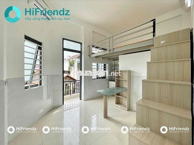 Khu Hoàng Hoa Thám- Duplex -28m2 - Ban Công - Full Nội Thất- Tân Bình