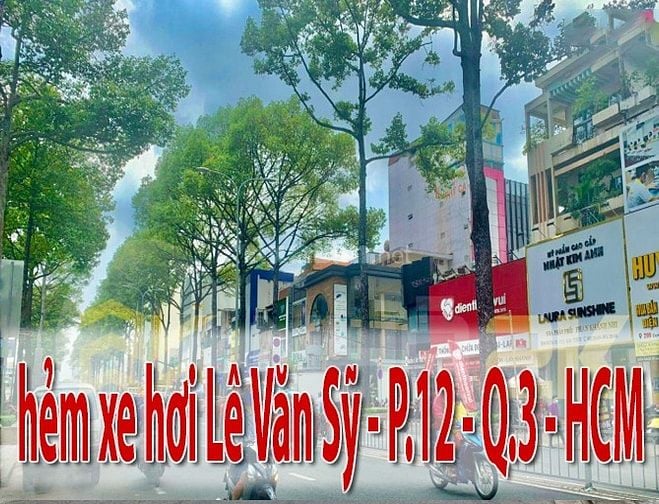 Bán Nhà : HXH đường Lê Văn Sỹ P.12 Q.3 Tp.HCM - dt:4,5x12m 6 lầu