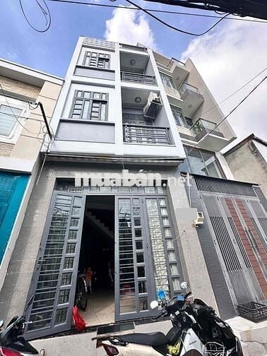 NHÀ 3 TẦNG ST – DT 4x12 – DTSD 139.7M2 – SHR HOÀN CÔNG – PHƯỜNG 7-QUẬN