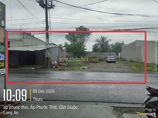 Đất thổ cư mặt tiền 826C, Hướng Đông Nam 