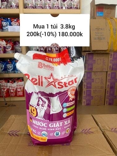 Nước Giặt Xả - Bell Start Công Nghệ Sinh Học