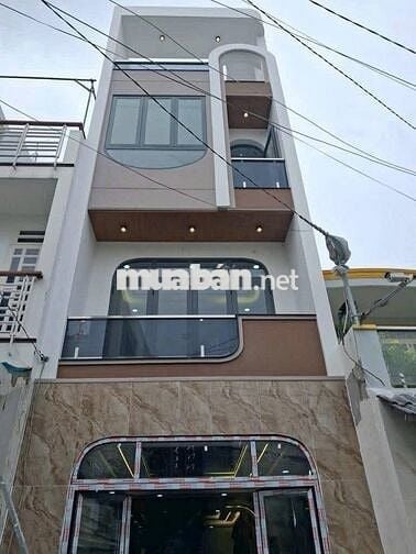 NHÀ ĐẸP 4 TẦNG, DT (4X12)M2, HẺM XE HƠI 6M THÔNG, 6,25 TỶ CÒN TL