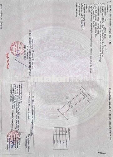 CẦN BÁN GẤP ĐẤT THỔ CƯ TẠI LONG AN