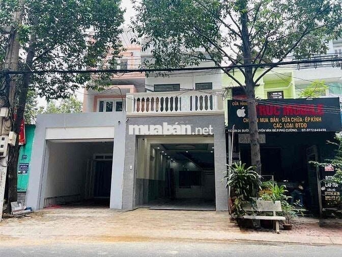 Nhà 1 trệt 2 lầu Mt kinh doanh Nguyễn Văn Bé-Phú Cường cũ -TDM giá rẻ