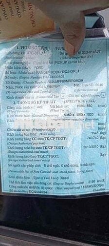 Ford Ranger 2021 XLS 2.2L 4x2 MT - 123456 km