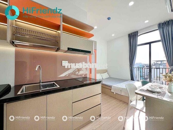 CĂN HỘ STUDIO BAN CÔNG CAO CẤP FULL NỘI THẤT GẦN EMART PHAN HUY ÍCH 🏡