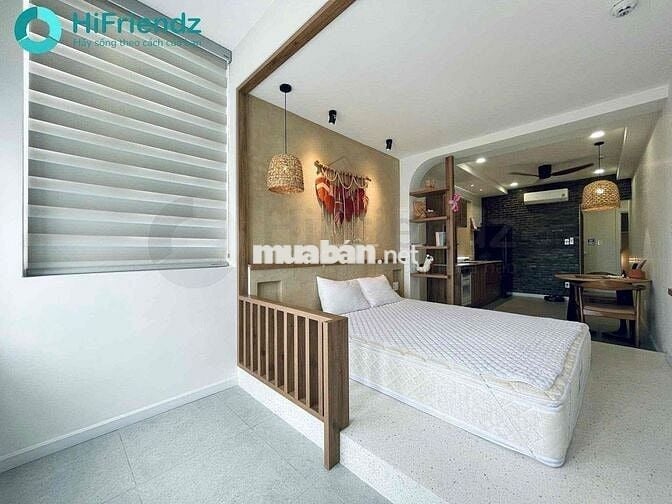 Cho thuê căn hộ 1 phòng ngủ thiết kế hiện đại ngay trung tâm quận 10