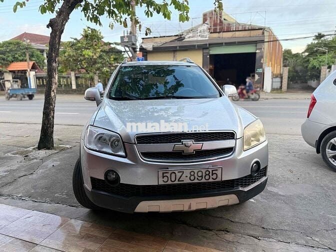 Chevrolet Captiva 2007 Bạc, Đã sử dụng