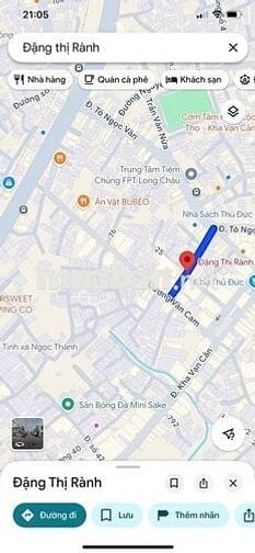 435m2 siêu rẻ gần chợ thủ đức ngang 14m. Giá 16 tỷ đặng thị rành