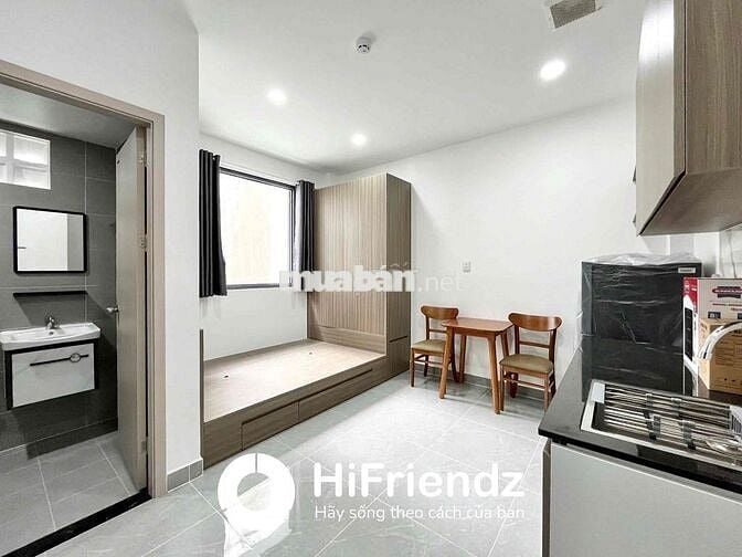 STUDIO CHỈ TÍNH ĐIỆN NƯỚC - FULL NỘI THẤT - SÁT PARC MALL, ĐH STU