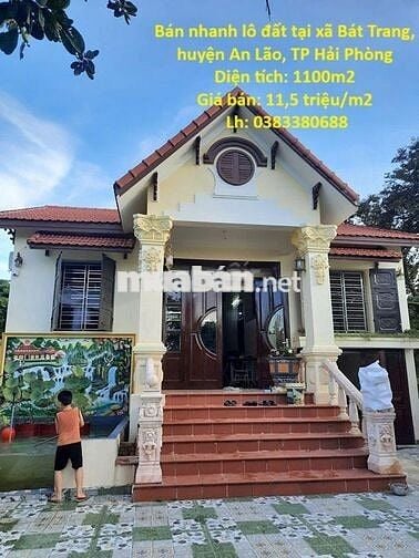 ĐẤT ĐẸP chính chủ cần bán nhanh lô đất tại huyện An Lão, TP Hải Phòng