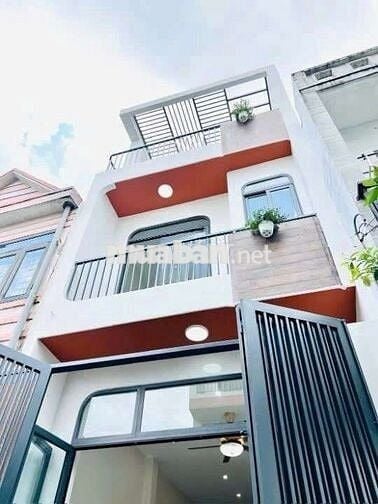 Hẻm 5m, nhà mới, 4pn giá tốt p.Tân thới hiệp, sổ vuông đẹp