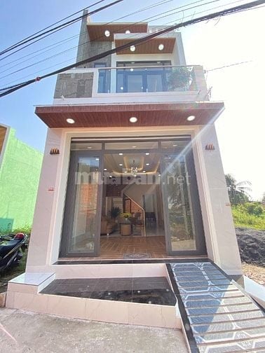 NHÀ 1 TRỆT 1 LẦU ĐÚC PHƯỜNG TRUNG AN MỸ THO 399 TRIỆU NHẬN NHÀ